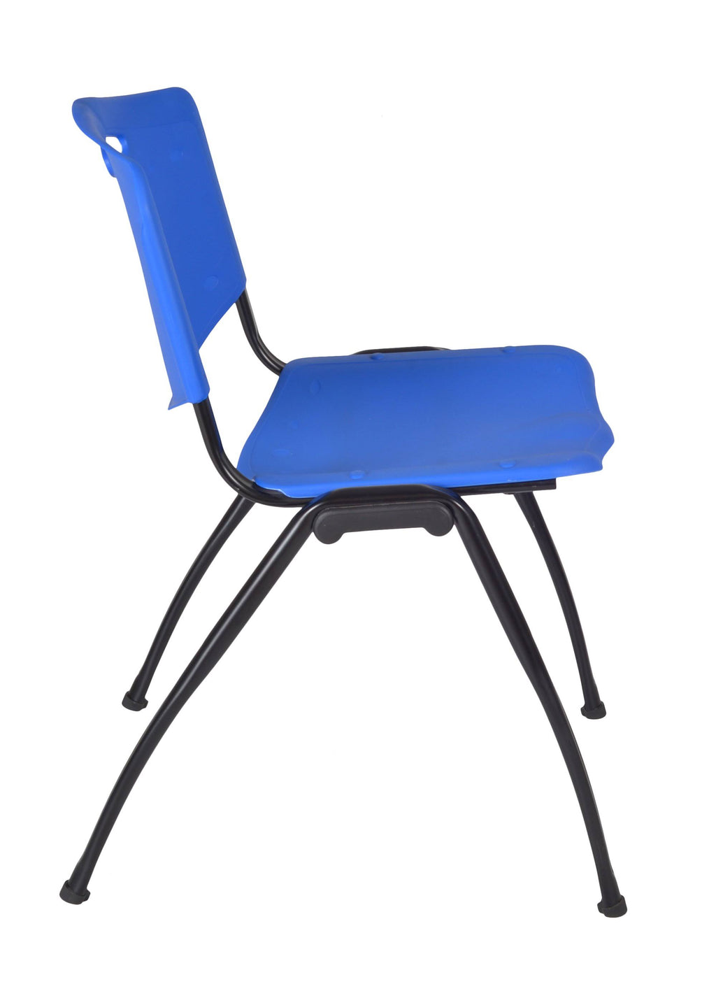 Round Breakroom Table with 4 Stack Chairs L4934