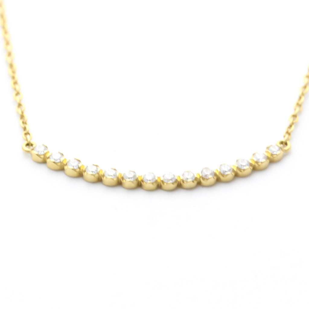 Yellow Gold Diamond Pendant Necklace T94234