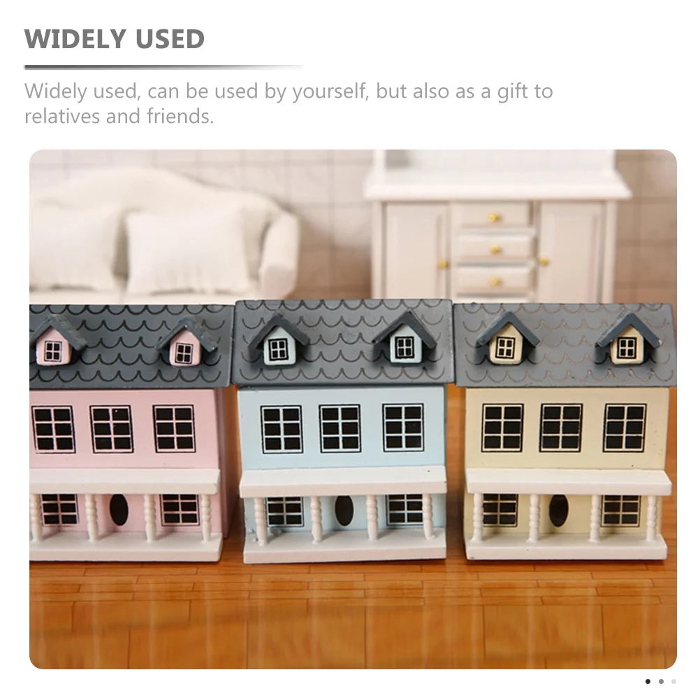 Miniature Wooden House Model C28883