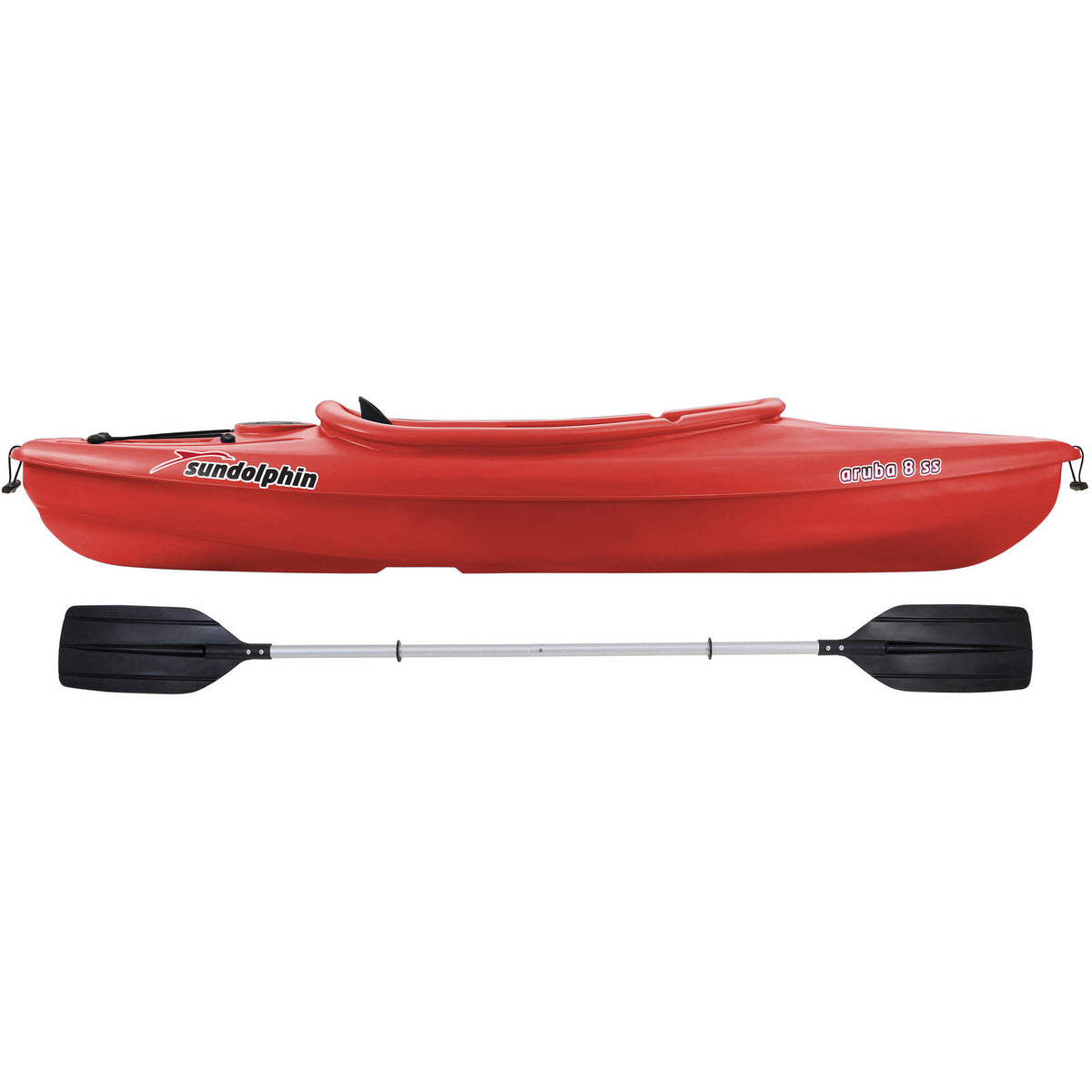Red Sit-in Recreational Kayak C893