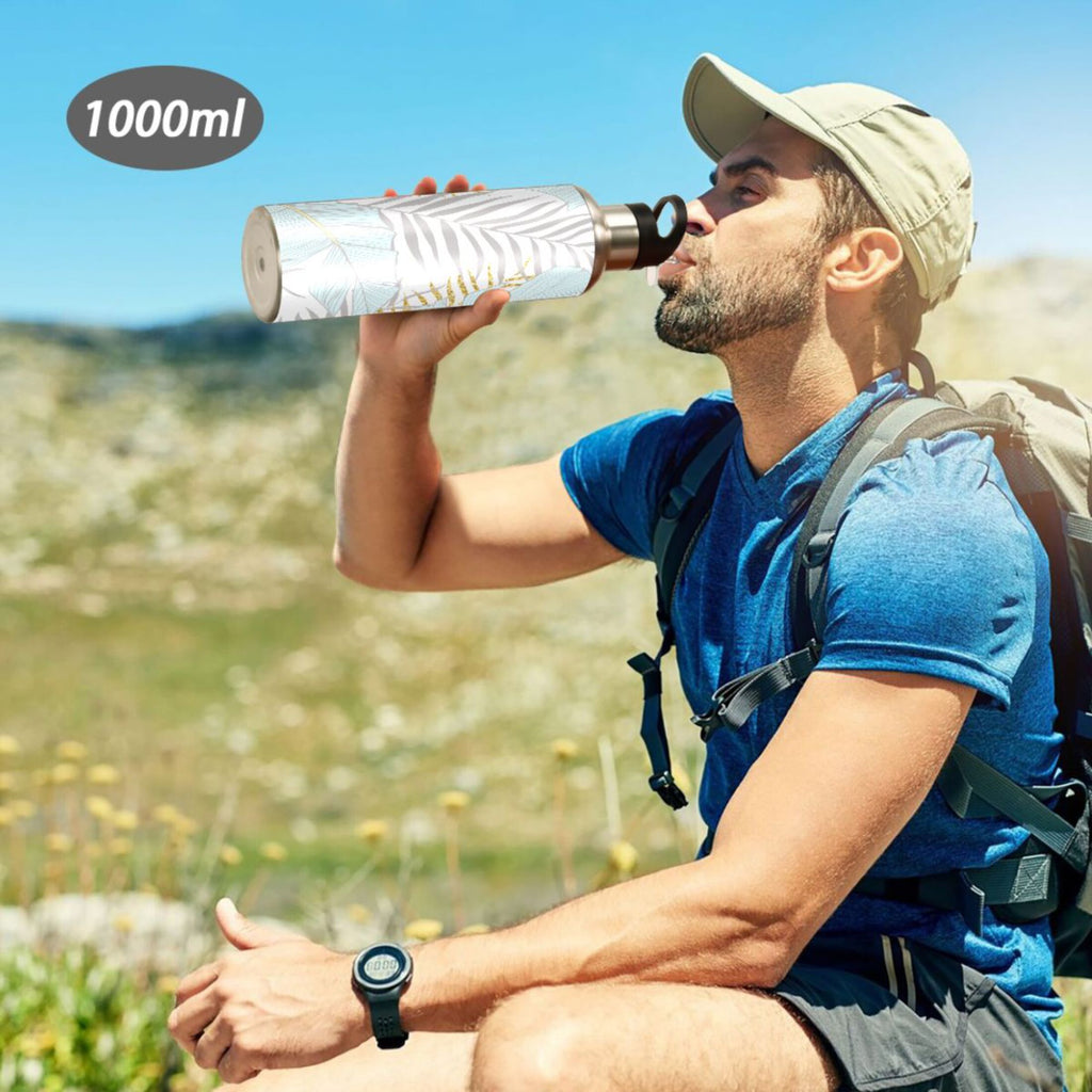 Stainless Steel Insulated Water Bottle with Straw Lid P182777