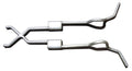 Crossmember Back Exhaust System with X-Pipe O5697