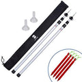 Adjustable Tarp Poles Set of 2, Aluminum, 44 in J318