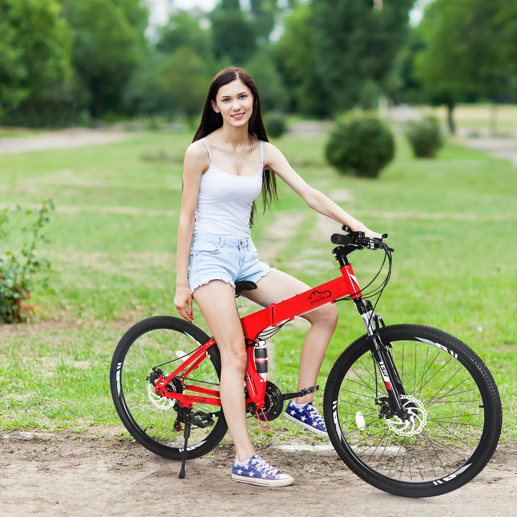 Red Black 26in Mountain Bike Y509149