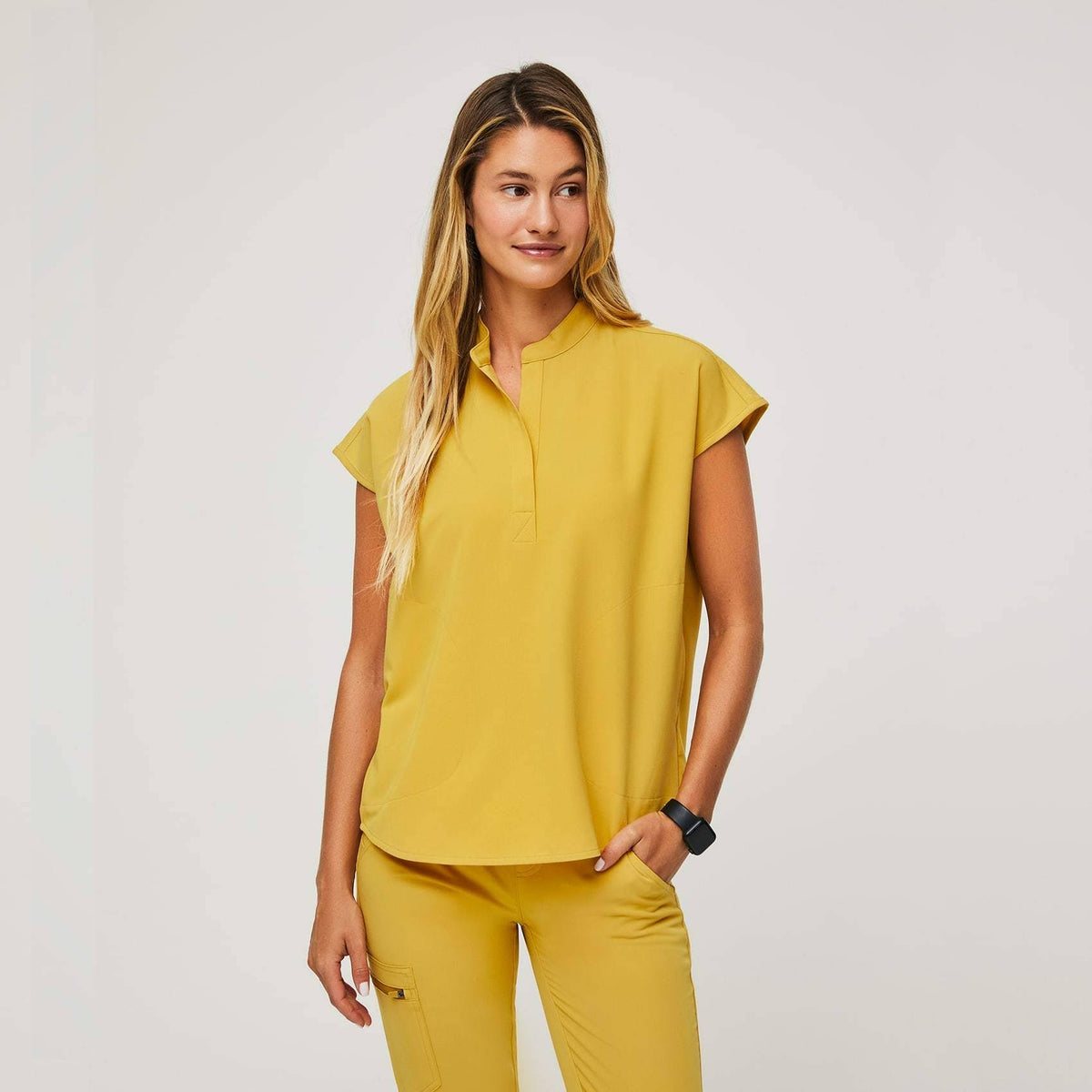 Gold XS Scrub Top J790