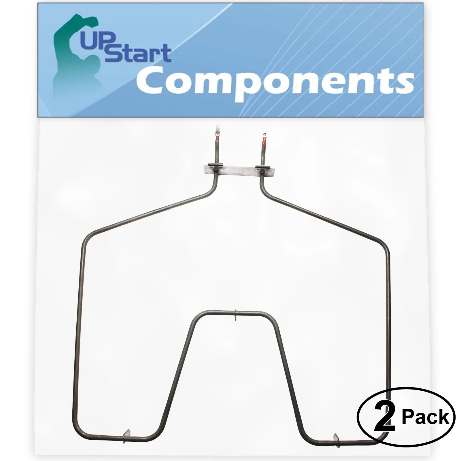 2-Pack Replacement Bake Element for General Electric Oven Y9193