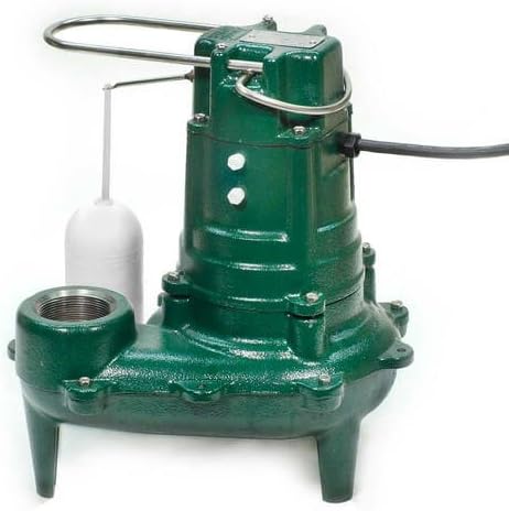 Cast Iron Sewage Pump, 230 V, 1/2 HP U799