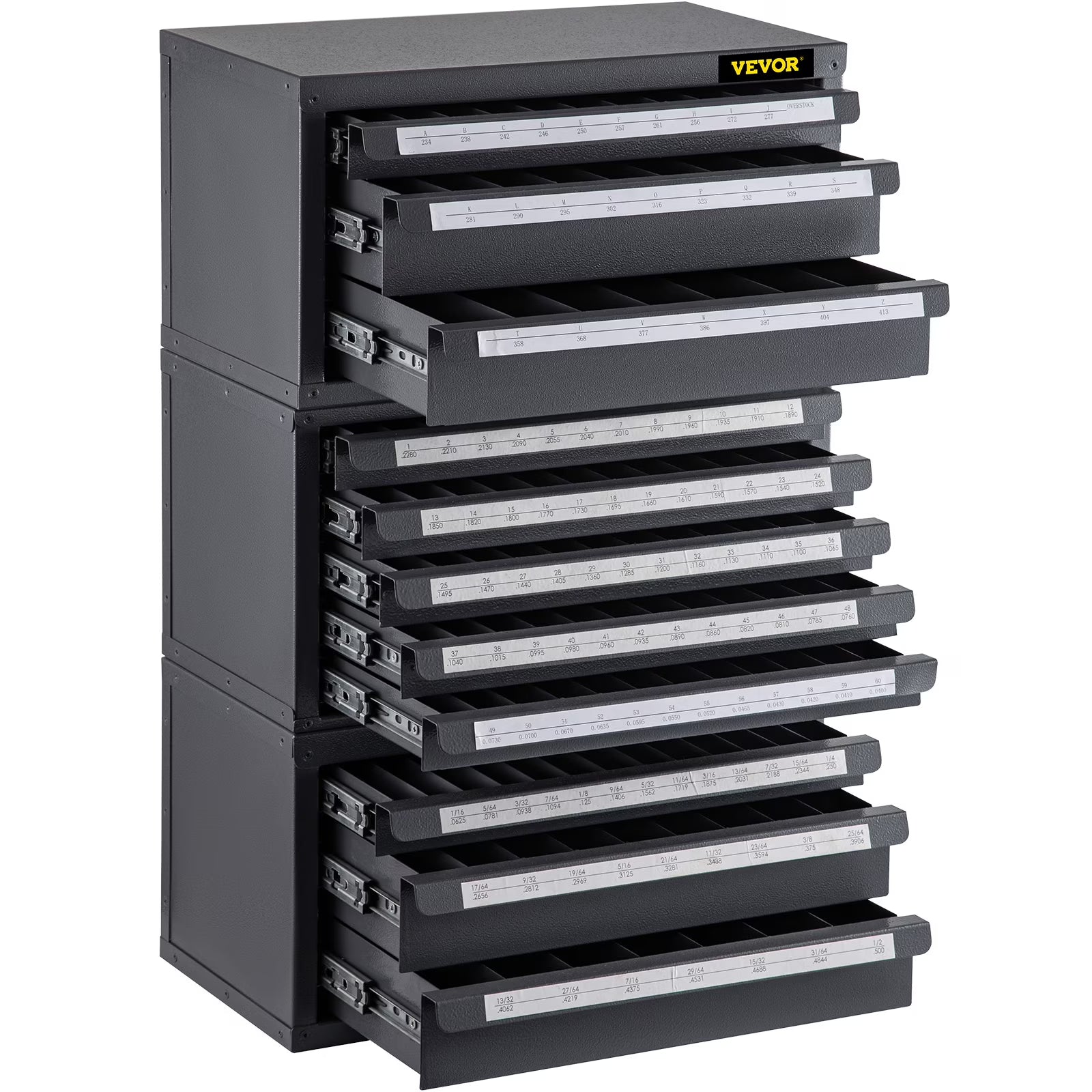 Three-Drawer Drill Bit Dispenser Cabinet Set W682588