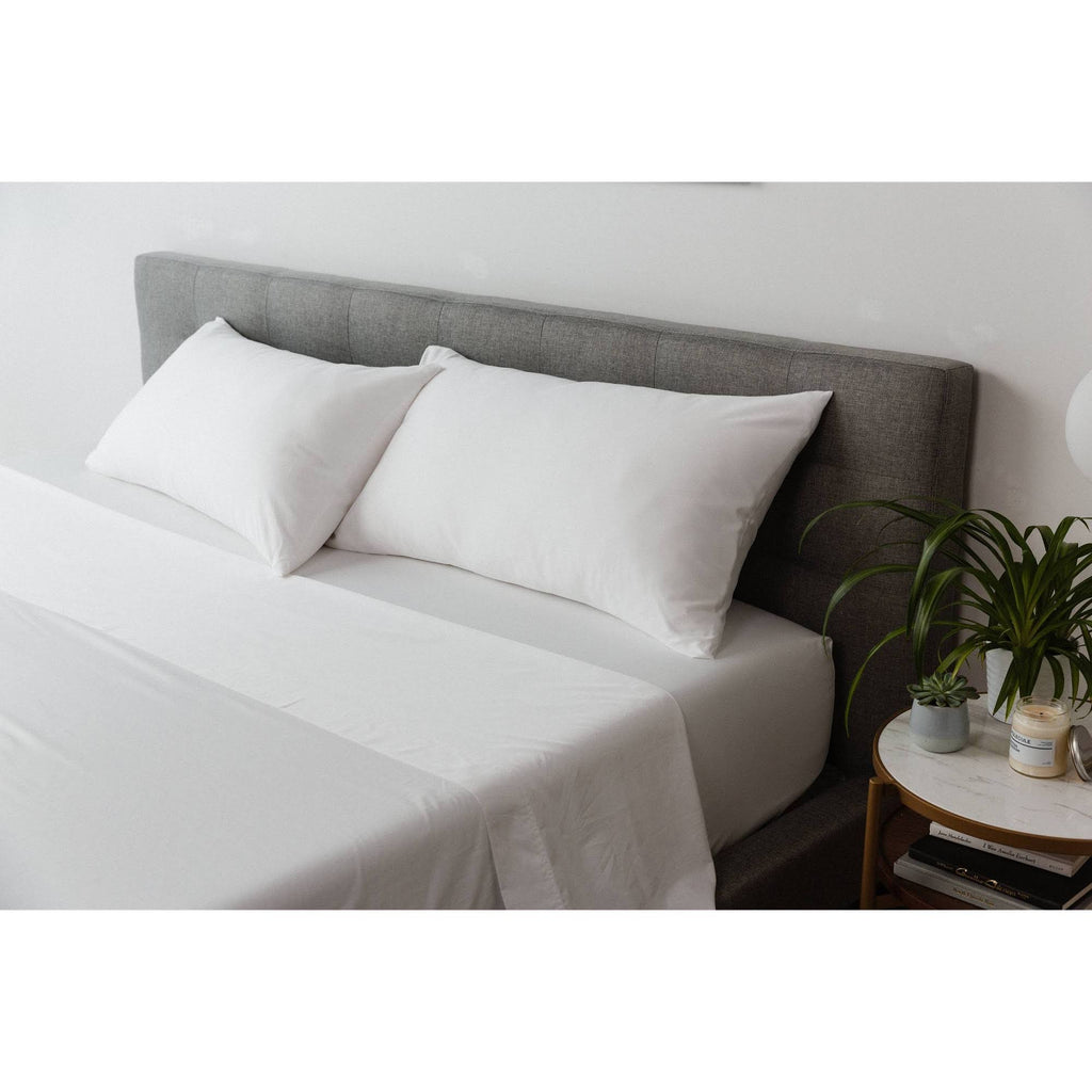 King 300 Thread Count Percale Solid Sheet Set White T1692