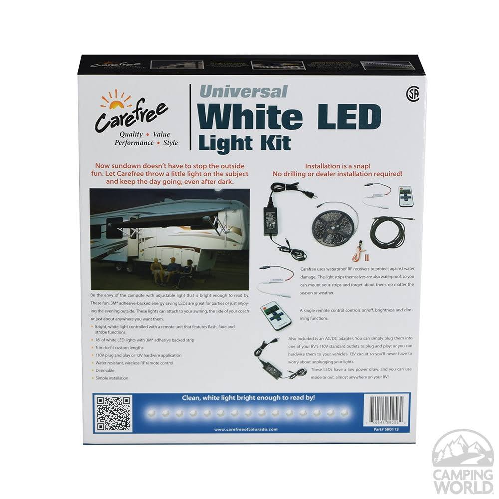 16& White Awning LED Light Kit F2292