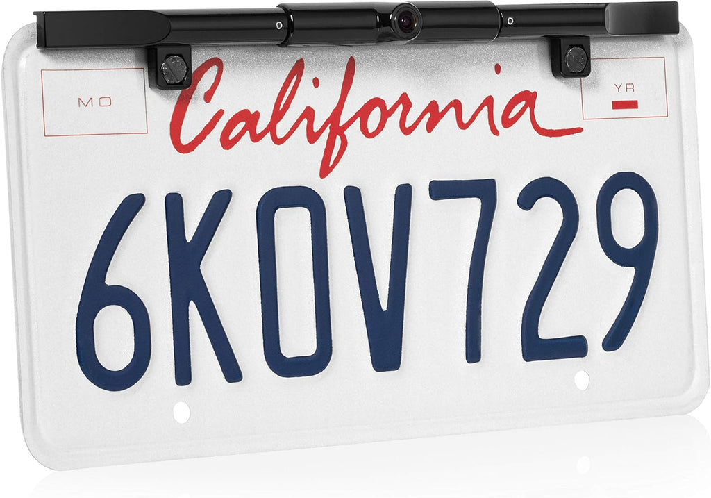 Black License Plate Camera B403