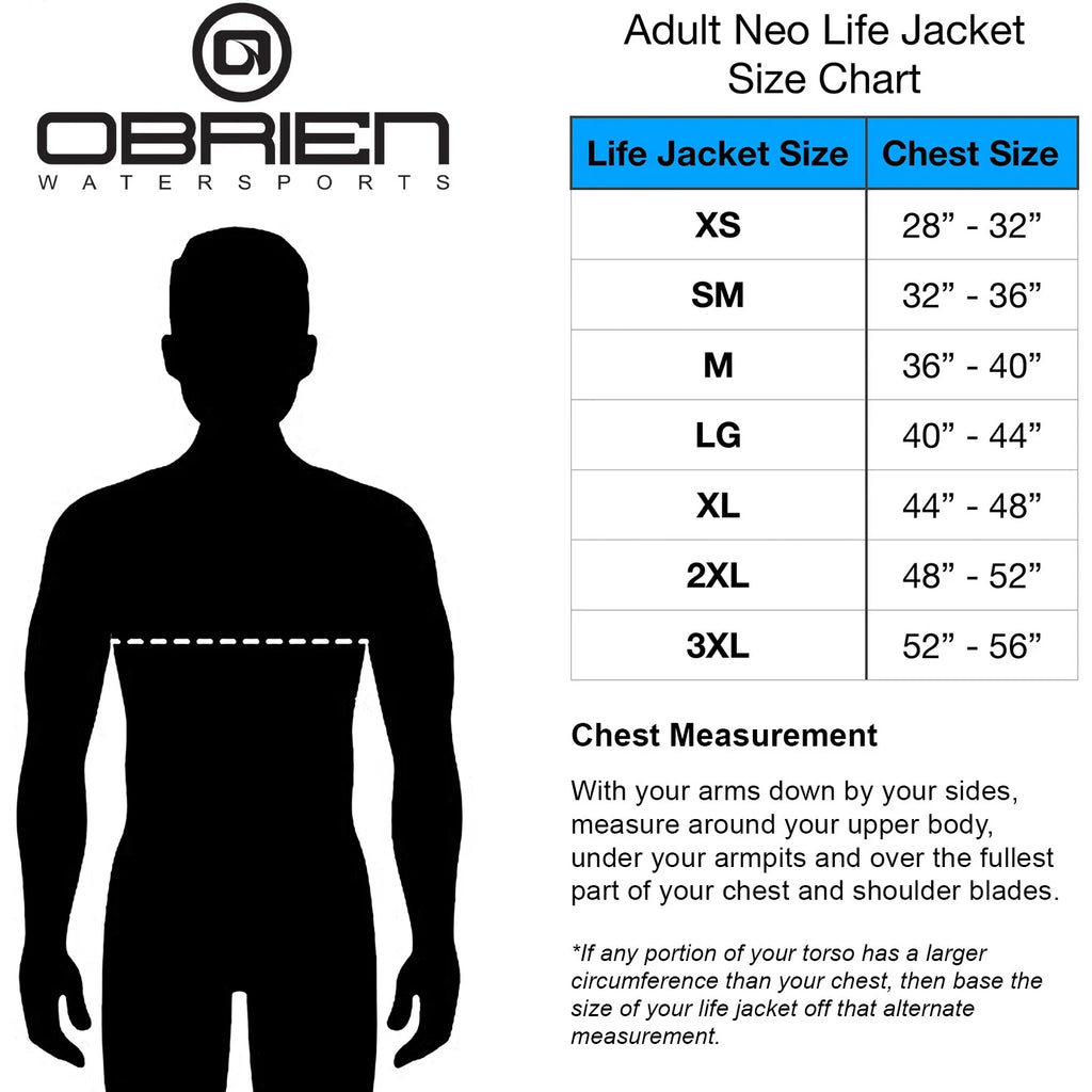 Blue X-Large Lightweight Life Jacket K4415