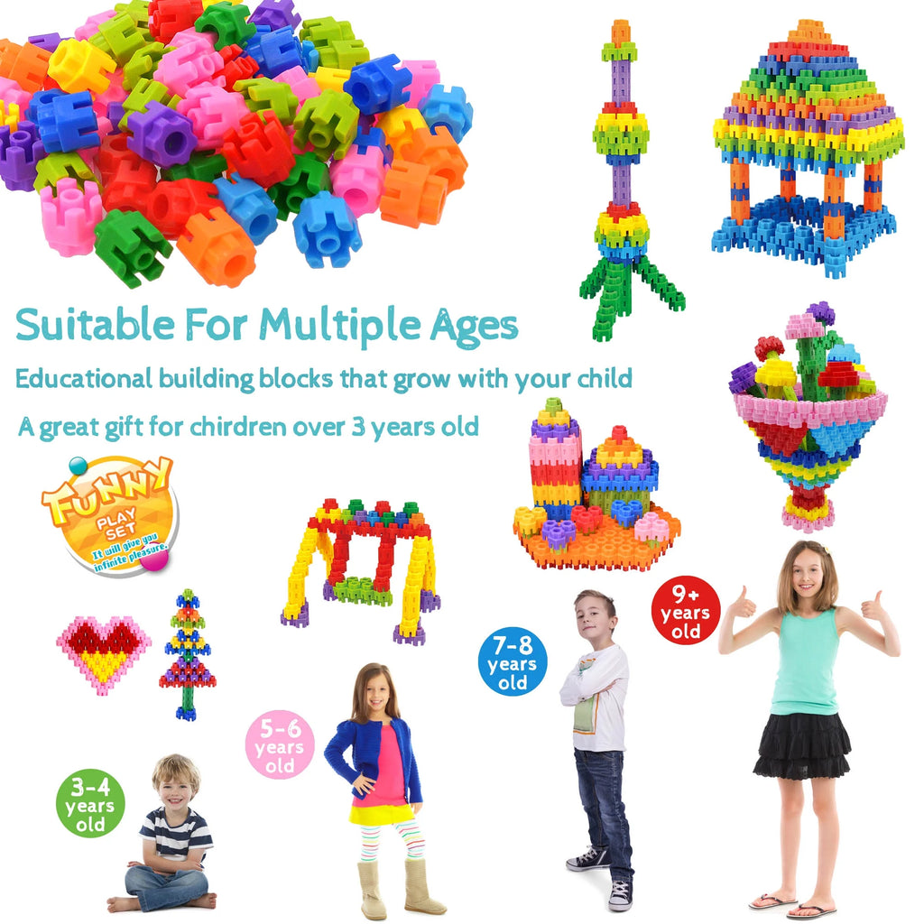 300 Pcs Interlocking Building Set P382876