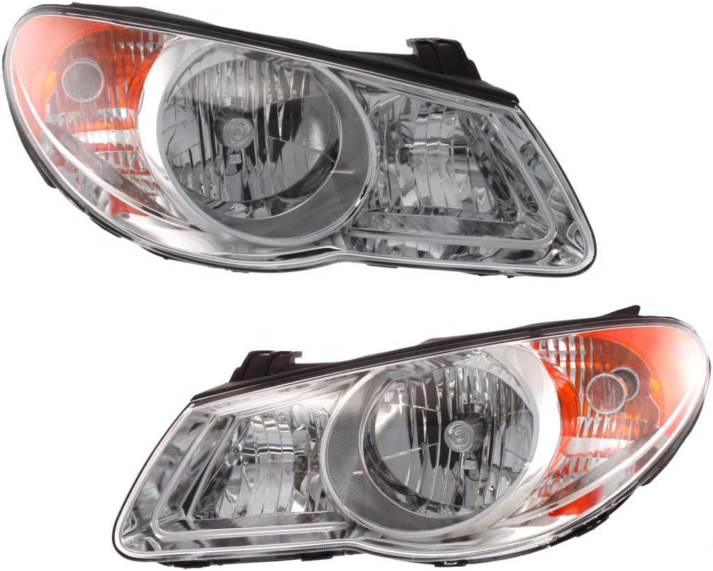 Headlight Assembly for Hyundai Elantra 2007 2008 2009 Pair S941444