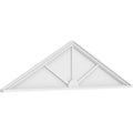 76x22W x 20x22H x 2x22P PVC Pediment U68249