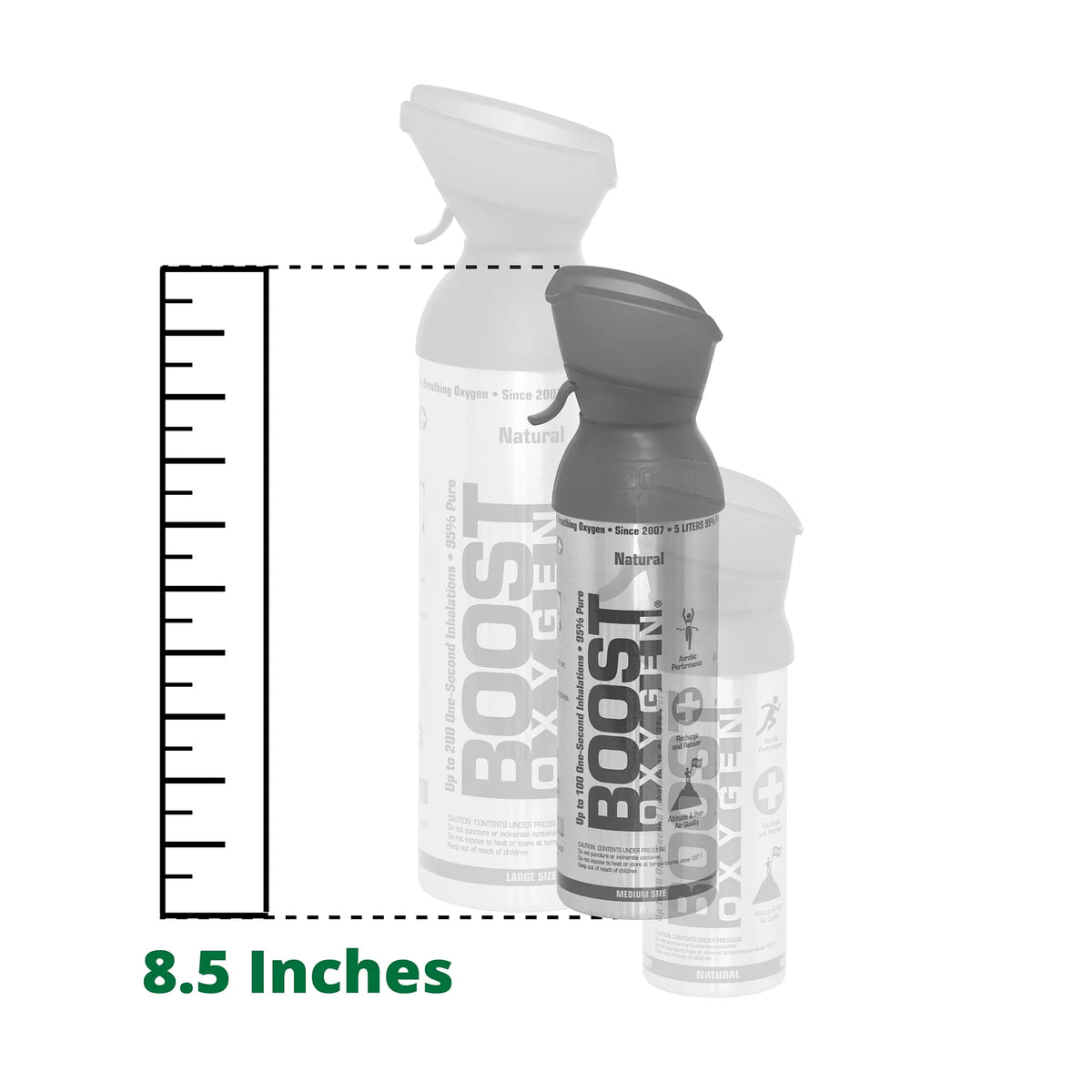 Peppermint 5 Liter Pure Oxygen Canister (12 Pack) T55628