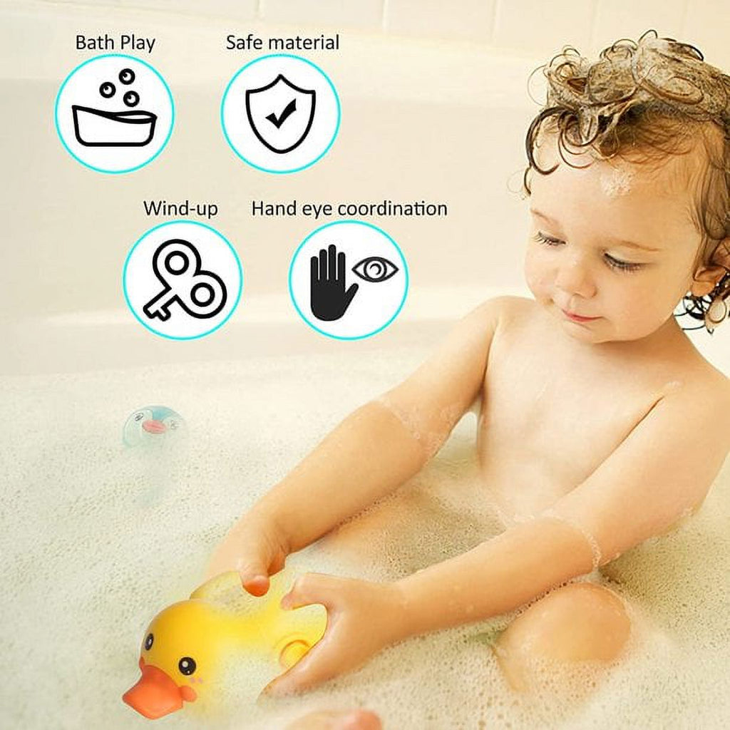 Clockwork Penguin Duck Bathtub Toys L7863