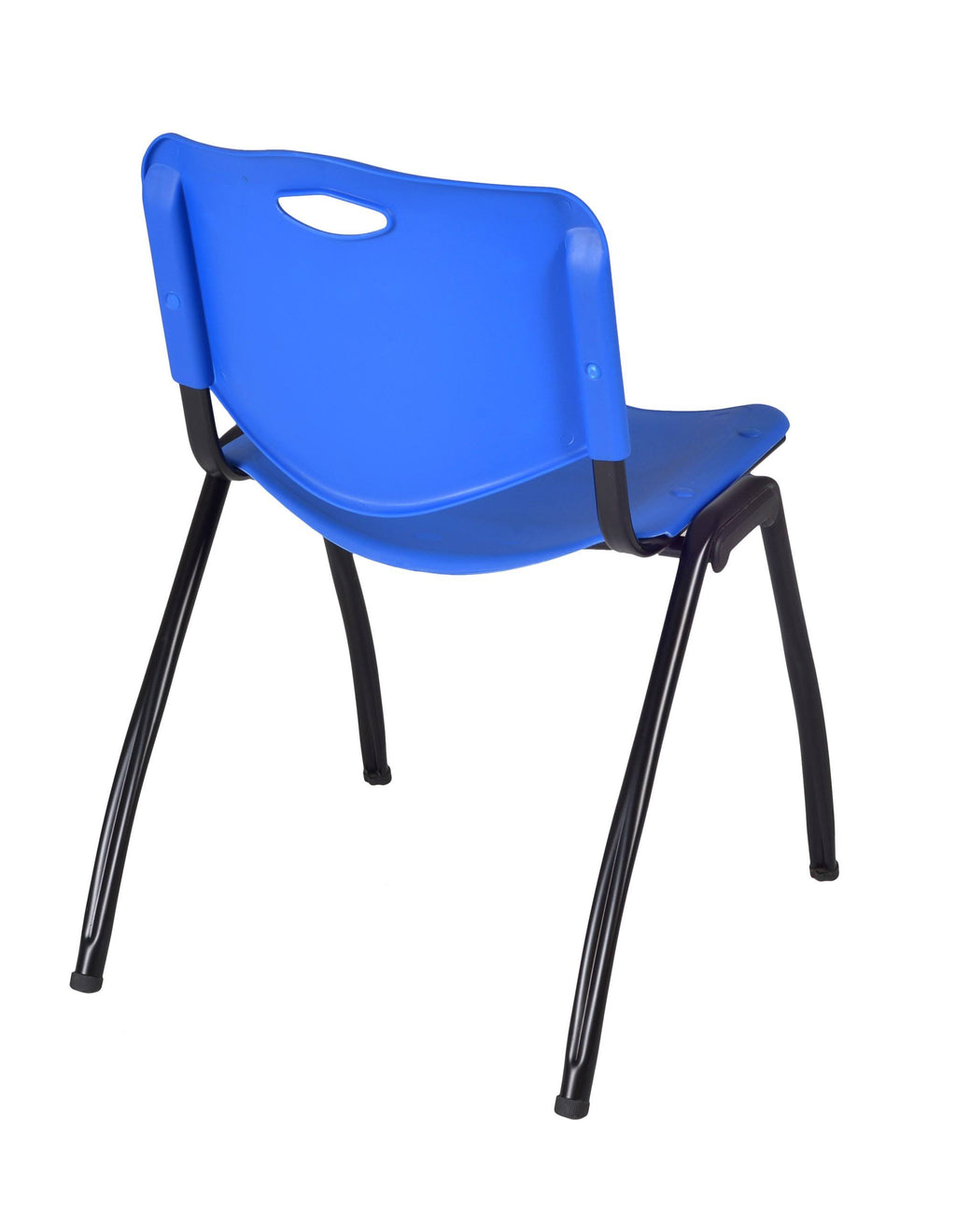 Round Breakroom Table with 4 Stack Chairs L4934