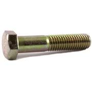 3/8-24 x 2 Grade 8 Hex Cap Screw Yellow Zinc Plated L4052