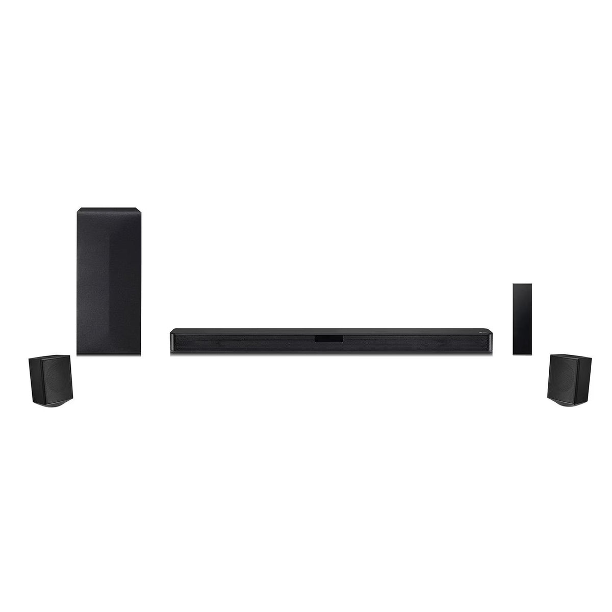 4.1 Channel Soundbar with Surround Sound Speakers, Black Q83583