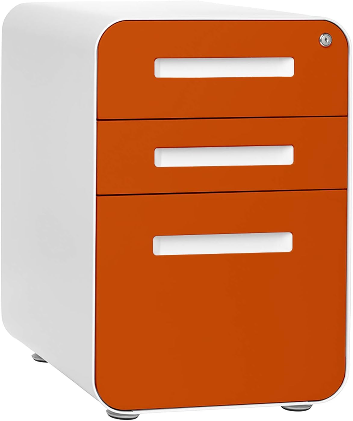 3-Drawer Mobile File Cabinet, Dark Grey A178