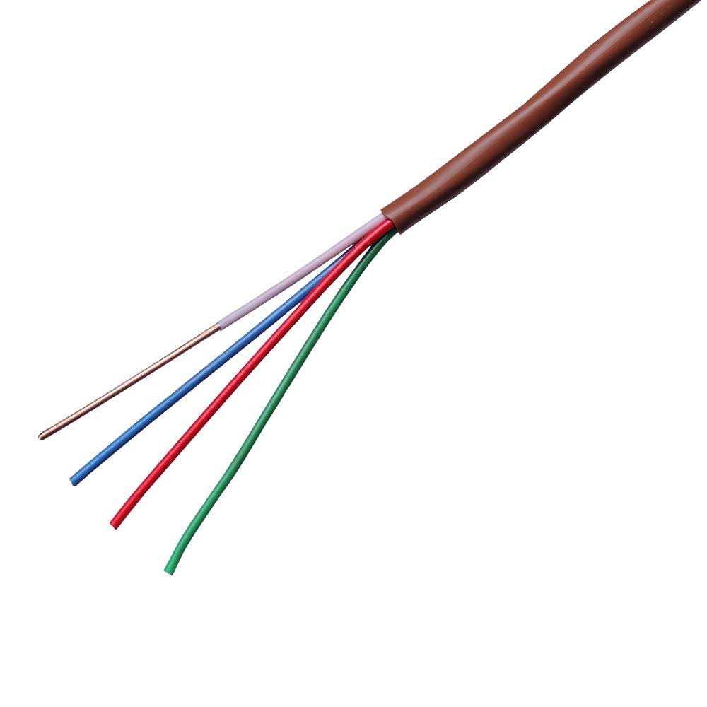 500 ft. 20/4 Solid Brown Thermostat Wire L490